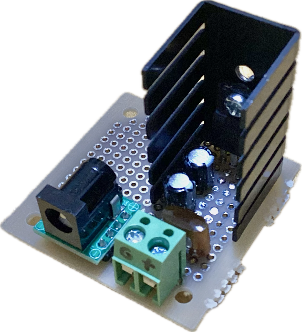 自作した電源ユニット